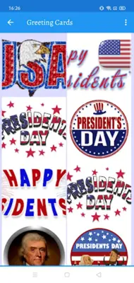 Presidents Day Greeting Quotes android App screenshot 5